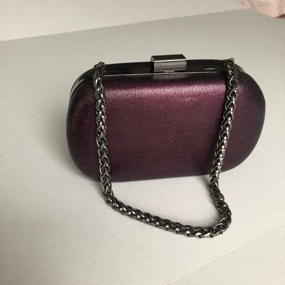 Inge Christopher leather clutch